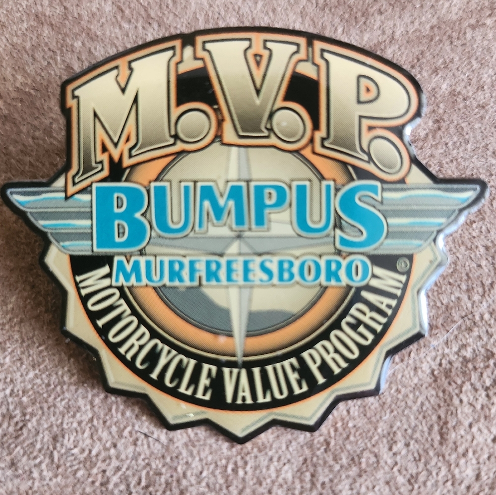 Harley Davidson Pin Motorcycle Value Program BUMPUS Murfreesboro